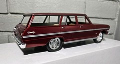 1963 Chevrolet Nova Station Wagon Promo / Model Car 1/25 Scale
