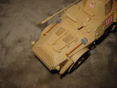 Built Vehicle/Tank 6 inches long Well Built & Painted Excellent Cond Nice Detail
