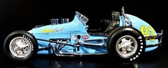 Hot Rod Race Car Formula 1 18 Racing Vintage 12Midget24 Custom Built Metal Model