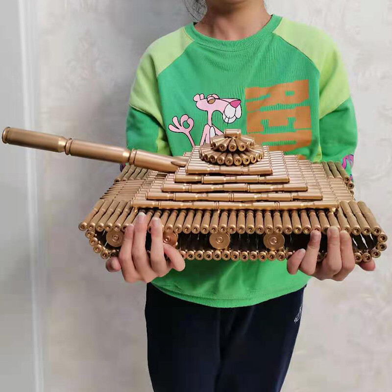 China Type 99 ztz-99A tank brass Creativity DIY Boutique Crafts TANK MODEL