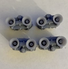 1:12 Carburetors 48 IDA Webers For The Inglese Intake Manifold
