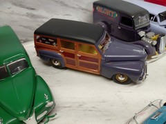 Model Junkyard/parts Plastic Muscle Car Lot Of 18 Hot Rods And Panel Wagons,