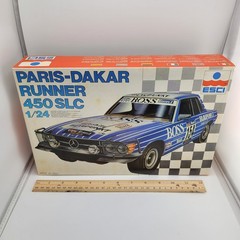 ESCI Mercedes Benz 450 SLC Paris-Dakar Runner Car 1/24 Model Kit 3052 Italy 1983