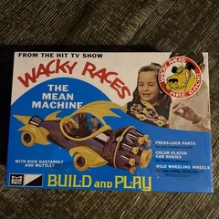 MPC Wacky Races “The Mean Machine” Build and Play Model Kit NEW & SEALED