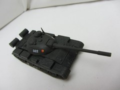 ROCO MINITANKS DBGM #163 East German Army T-54 Tank NVA 1/87 HO #322