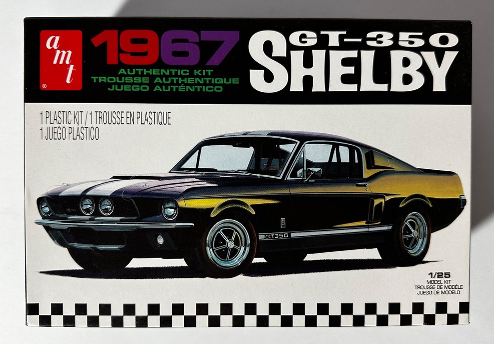 AMT AMT834M/12 1/25 Scale 1967 Ford Mustang Shelby GT-350 from 2013