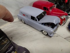Model Junkyard/parts Plastic Muscle Car Lot Of 18 Hot Rods And Panel Wagons,