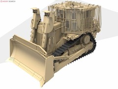 Meng Model SS-010 1/35 D9R Armored Bulldozer w/Slat Armor Model Kit