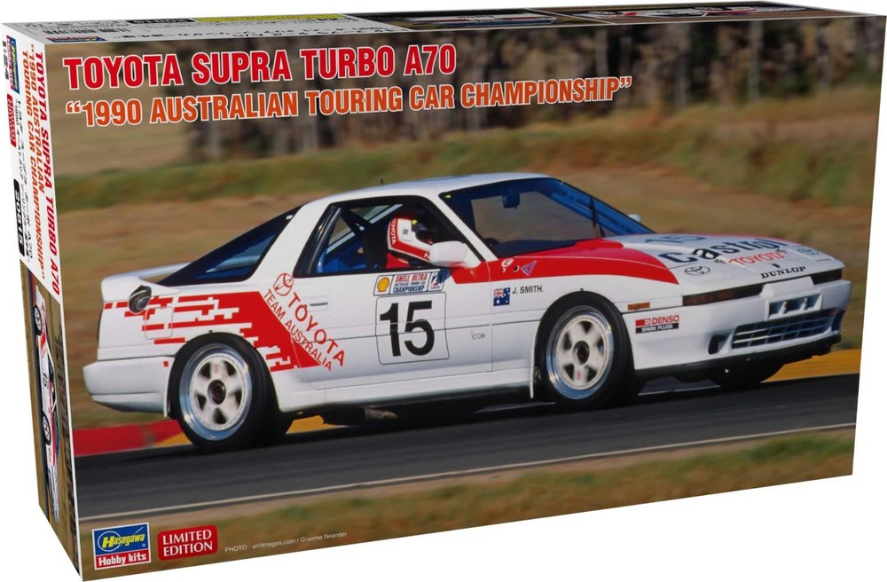 Hasegawa 1/24 Toyota Supra Turbo A70 1990 Australia Touring Car Kit 20815 JDM