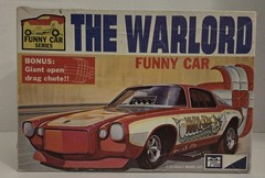 RARE VTG MPC WARLORD CHEVY CAMARO FUNNY CAR # 1-2703-225 ISSUED 1972 COMPLETE