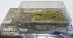 Takara 1/144 World Tank Museum 2. German King Tiger Tank. In Dark Yellow. (#34)