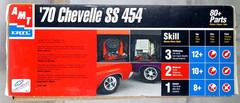 AMT/ERTL #8940 1:25 Scale 1970 Chevy Chevelle SS 454 Model Kit UNSEALED