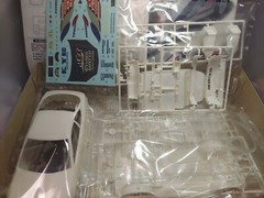 Fujimi 1/24 scale kit Honda Integra Type R (LA-DC5) ALEX specification car