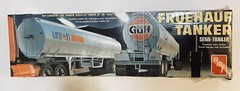 AMT T531 Gulf & Union 76 Fruehauf Tanker Semi Trailer Kit NEW SEALED 1970’s