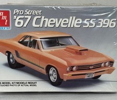 1/25 AMT Pro Street 1967 Chevelle SS 396 Model Tubbed Chassis #6986 NIB