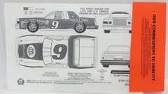 NASCAR DECAL # 9 MELLING LATE SEASON 1982 FORD THUNDERBIRD BILL ELLIOTT 1/24