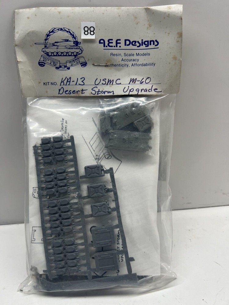 A.E.F. Designs (Kit KA-13 USMC M-60 Desert Storm Upgrade) Models 1:35