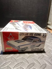 1:25 LINDBERG MODEL KIT COLOR ME GONE 64 DODGE 330 SUPER STOCK (FACTORY SEALED)