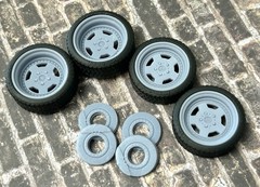 Resin 20 Inch: “AMG Mercedes Monoblock Aero 3” Model car Wheels/Tires 1/24 1/25