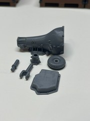 3D Printed CHEVY BLOWN BIG BLOCK with TH-400 Trans 1/24th – 1/10th MADE IN USA