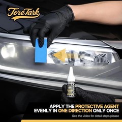Toretark Headlight Restoration Kit – No-Sanding, Restore Yellowed, Foggy Headlig