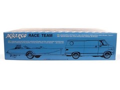 1/25 AMT AquaRod Race Team 1975 Chevy Van Drag Boat Trailer Model Kit AMT1338