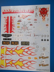 1/8 Scale: Big Deuce Decal Sheet