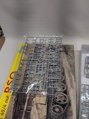 Dragon #6640 7.5cm Pak 40/4 Auf RSO 1:35 Scale Model Kit Open Box Sealed Parts