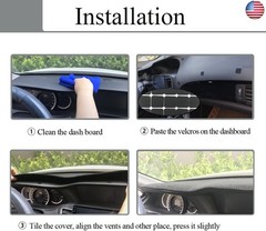 Dash Cover Mat Custom Fit for Honda Odyssey,Dashboard Pad Cap Carpet Protector