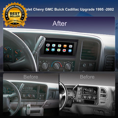 QLED Radio for Chevy GMC Buick Cadillac 1995 1996 1997 1998 1999 2000 2001 2002,