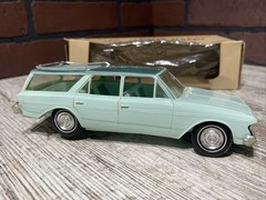 1963 Rambler Classic 4Dr. Wagon Dealer Promo Model Car 1/24 Turquise DAMAGED