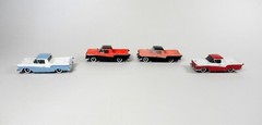 New! SMC-845 1957 Ford Ranchero HO-1/87 Scale White Resin Kit