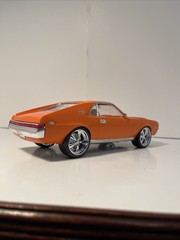 1969 AMC AMX built model car 1/25.