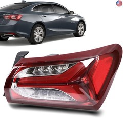 LED Tail Lights Compatible with Chevy Malibu 2019 2020 2021 2022 Outer Rear