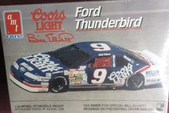 1/24 AMT-ERTL PLASTIC MODEL KIT, COORS LIGHT BEER, #9, BILL ELLIOTT, SEALED