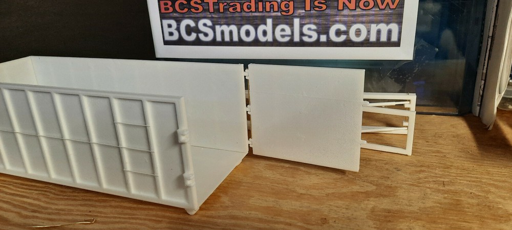 Roll off dumpster for 1:24 1:25 scale truck model kit Diorama