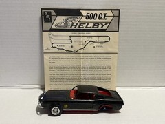 Rare 1968 AMT Shelby Cobra G.T. 500 #T296-200 1:25 Junkyard Car & Instructions
