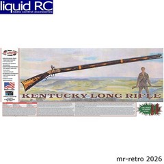Atlantis Models P195 1:1 Kentucky Long Rifle American Muzzleloader Plastic Model