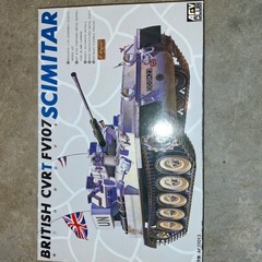 ARV Club FV107 British CVRT Scimitar 1:35 scale plastic model recon AFV new/open