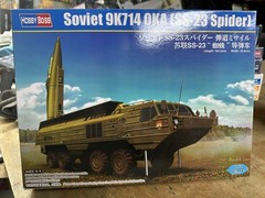 1/72 HOBBY BOSS SOVIET 9K714 OKA SS-23 “ SPIDER” NIB
