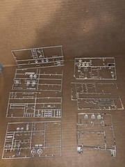 Vintage Junkyard Lot Of Plastic Model Car Chrome Parts And Pieces (Lot 1160A)