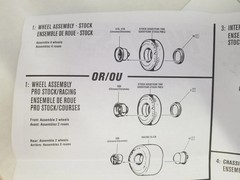 PAD PRINTED M&H RACEMASTER DRAG SLICKS from 72 Nova 1:25 AMT Model Kit