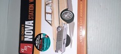 AMT 1963 Chevy II Nova Station Wagon Craftsman Plus Series Plastic Model Kit New