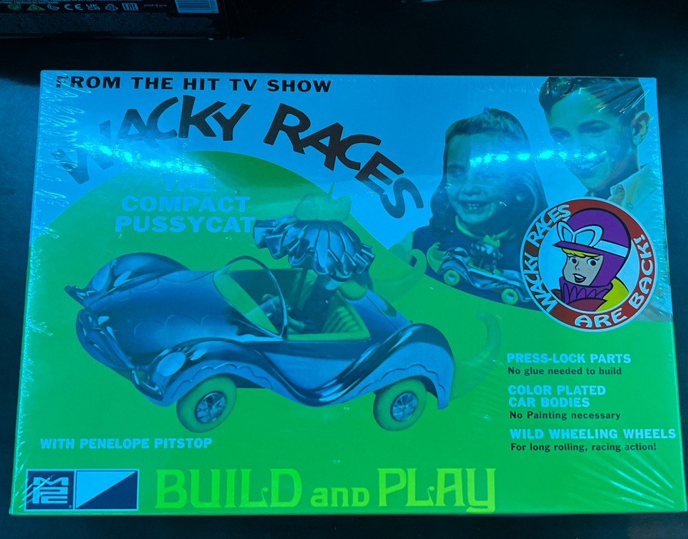 Wacky Races: MPC Model Kit The Compact Pussycat New