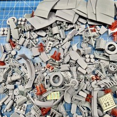 Garage Clutter – Parts for Diorama Display 1/24 1/25