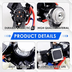 81900-D9G00 Ignition Lock Switch Assembly with 2 Keys Lock Cylinder & Housing Fi