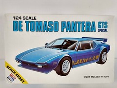 De Tomaso Pantera GTS Scale Craft IMAI 1:24 Model Kit # SC-2420 Sealed Parts