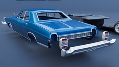 ABS-LIKE RESIN 3D PRINTED 1/25 1968 FORD GALAXIE 500 4-DOOR KIT