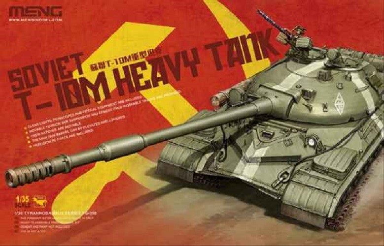 Meng TS-018 1/35 Soviet T-10M Heavy Tank Model Kit – Replacement Parts Only