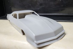 1/24 scale resin 3d printed 1969 Chevy Camaro Pro Mod drag body model slot car